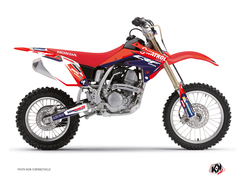 Kit Déco Moto Cross Replica Team Luc1 Honda 150 CRF 2017