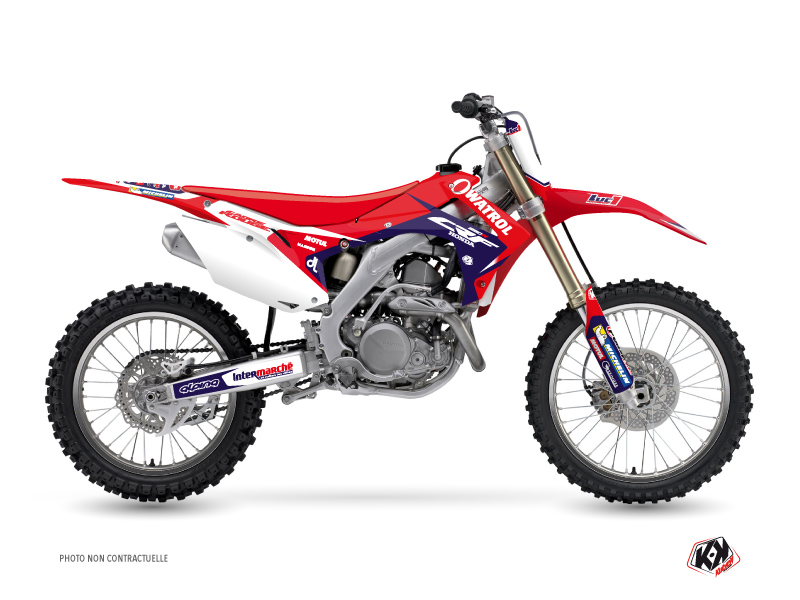 Honda 250 CRF Dirt Bike Replica Team Luc1 Graphic Kit 2017