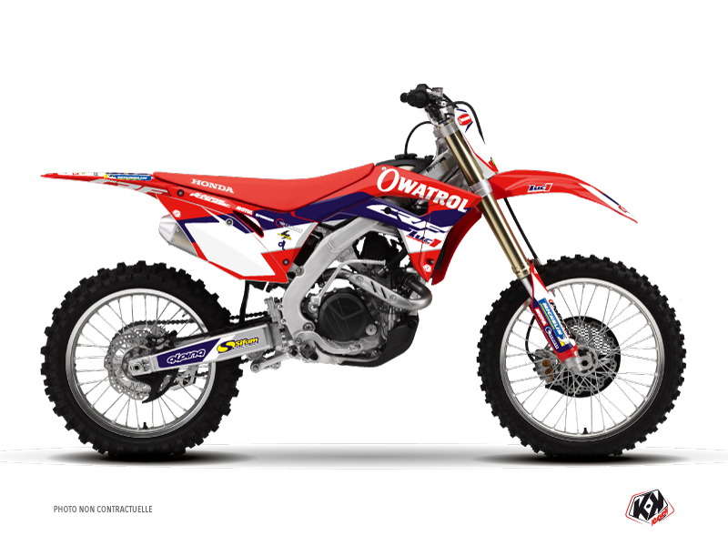 Kit Déco Moto Cross Replica Team Luc1 Honda 250 CRF 2018