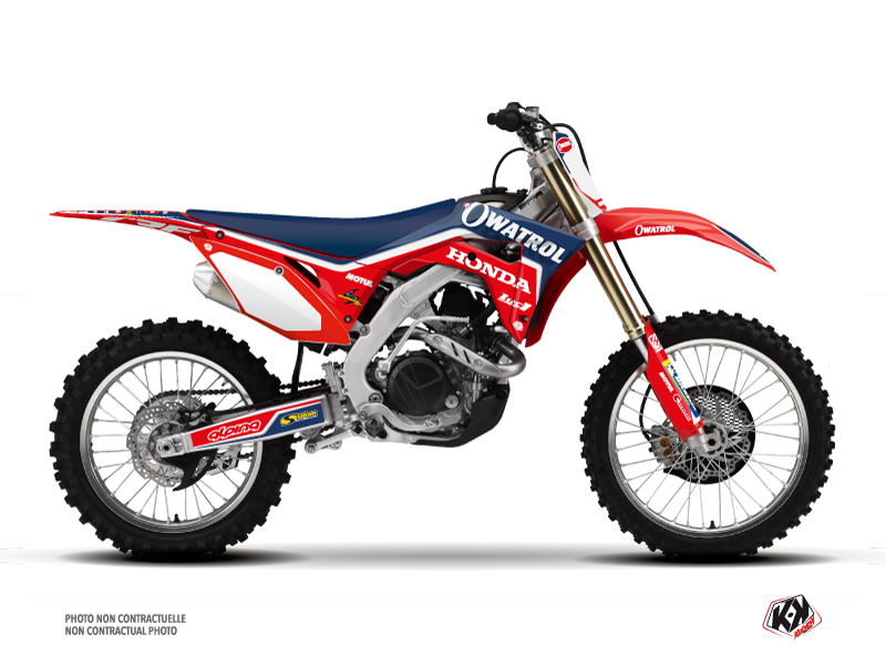 Honda 450 CRF Dirt Bike Replica Team Luc1 Graphic Kit 2019