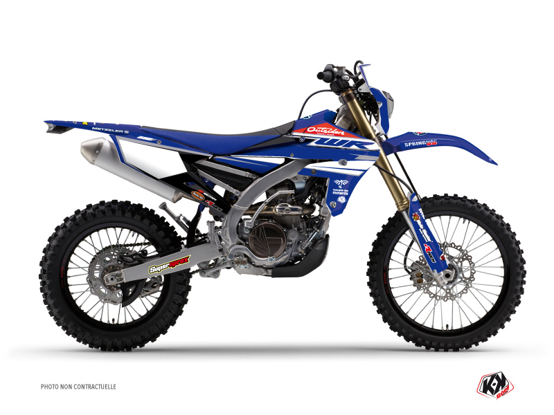 Yamaha 250 WRF Dirt Bike Replica Team Outsiders Graphic Kit 2018