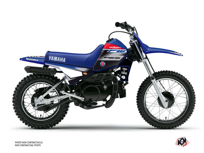Yamaha PW 80 Dirt Bike Replica Team Outsiders 2020 Graphic Kit