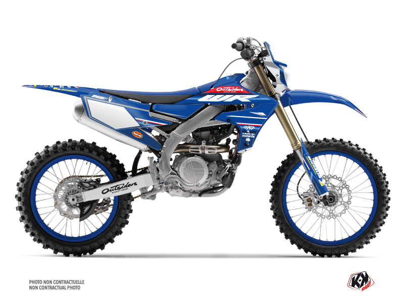 Yamaha 250 WRF Dirt Bike Replica Team Outsiders K21 Graphic Kit