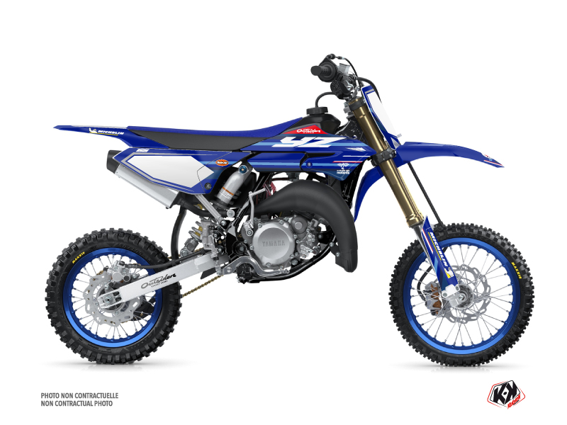 Yamaha 65 YZ Dirt Bike Replica Team Outsiders K21 Graphic Kit