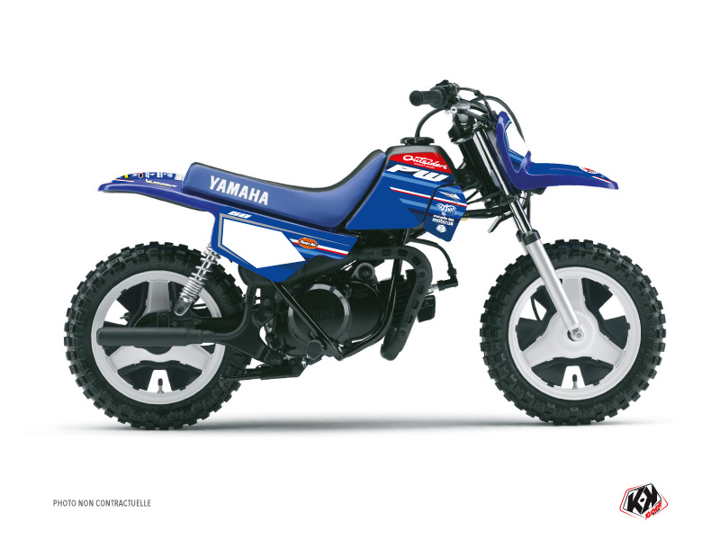 Yamaha PW 50 Dirt Bike Replica Team Outsiders K21 Graphic Kit
