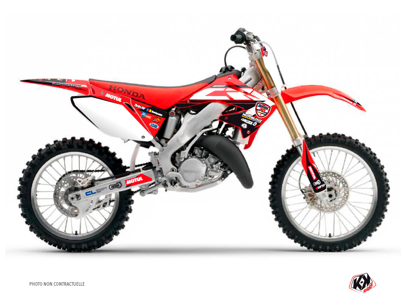 Honda 250 CR Dirt Bike Replica Team SR Graphic Kit 2018-2019