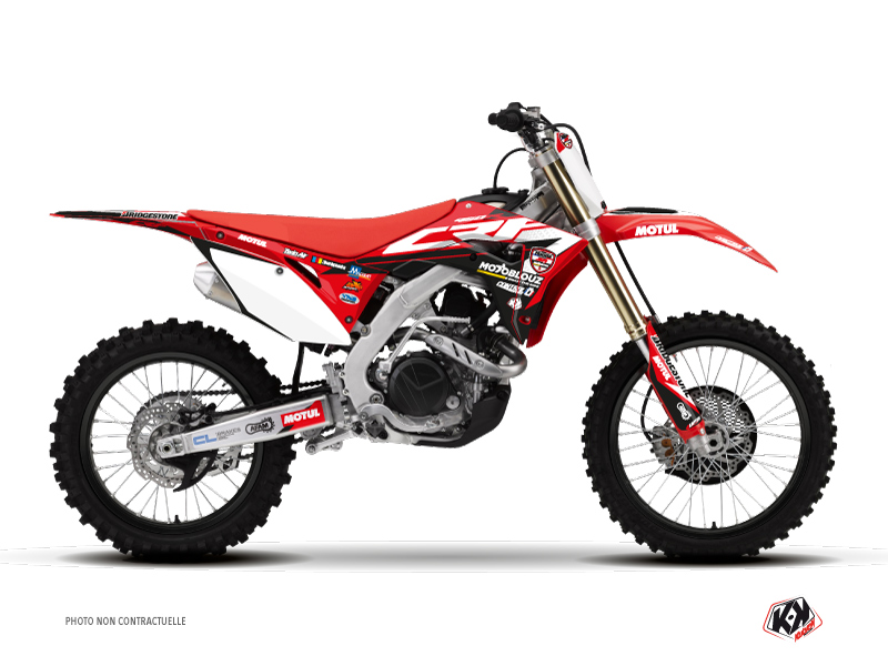 Honda 450 CRF Dirt Bike Replica Team SR Graphic Kit 2018-2019