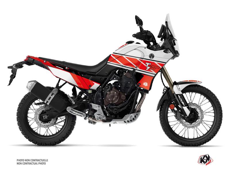 Kit Déco Moto Replica Yamaha TENERE 700 Rouge