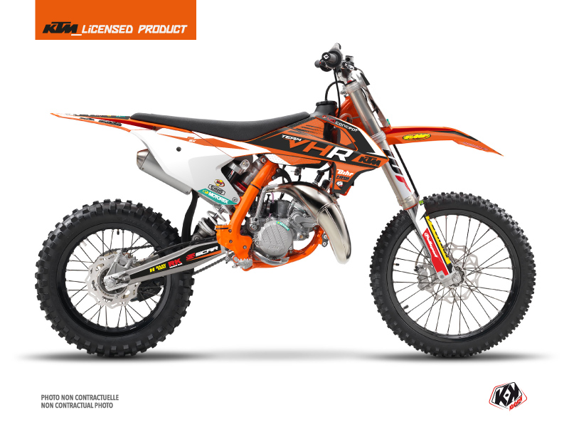 Kit Déco Moto Cross Replica Tixier Team VHR 2018-2019 KTM 85 SX