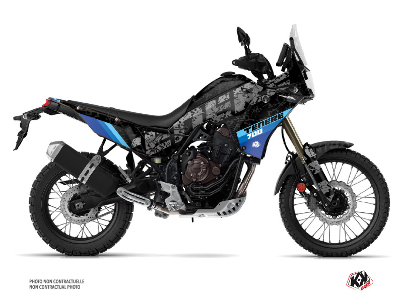 Yamaha TENERE 700 Street Bike Touareg Graphic Kit Blue