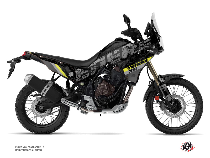 Yamaha TENERE 700 Street Bike Touareg Graphic Kit Yellow