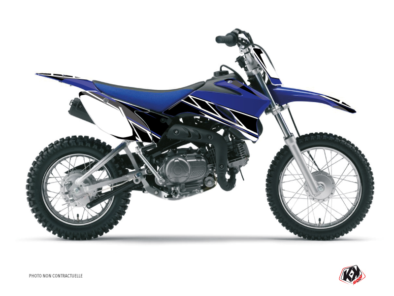 Kit Déco Moto Cross Replica Yamaha TTR 110 Bleu