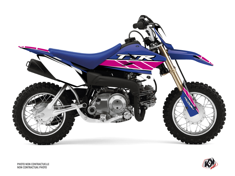 Yamaha TTR 50 Dirt Bike Replica Graphic Kit Pink