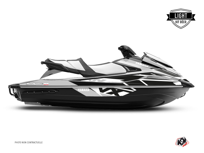 Kit Déco Jet-Ski Replica Yamaha VX Blanc Noir LIGHT