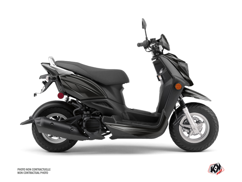 Yamaha ZUMA 50FX Scooter Replica Graphic Kit Black Grey 