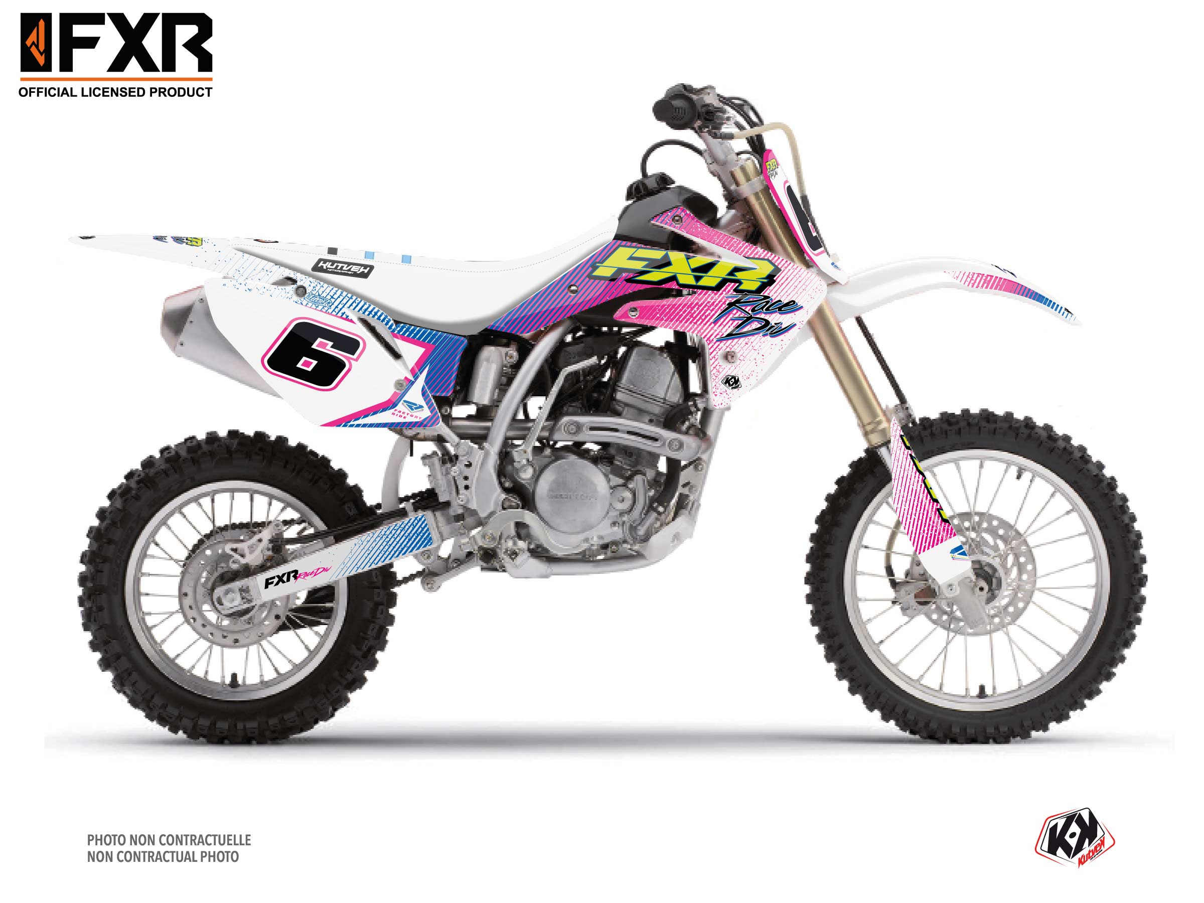 Honda Crf 150 R Dirt Bike Fxr Retro Graphic Kit