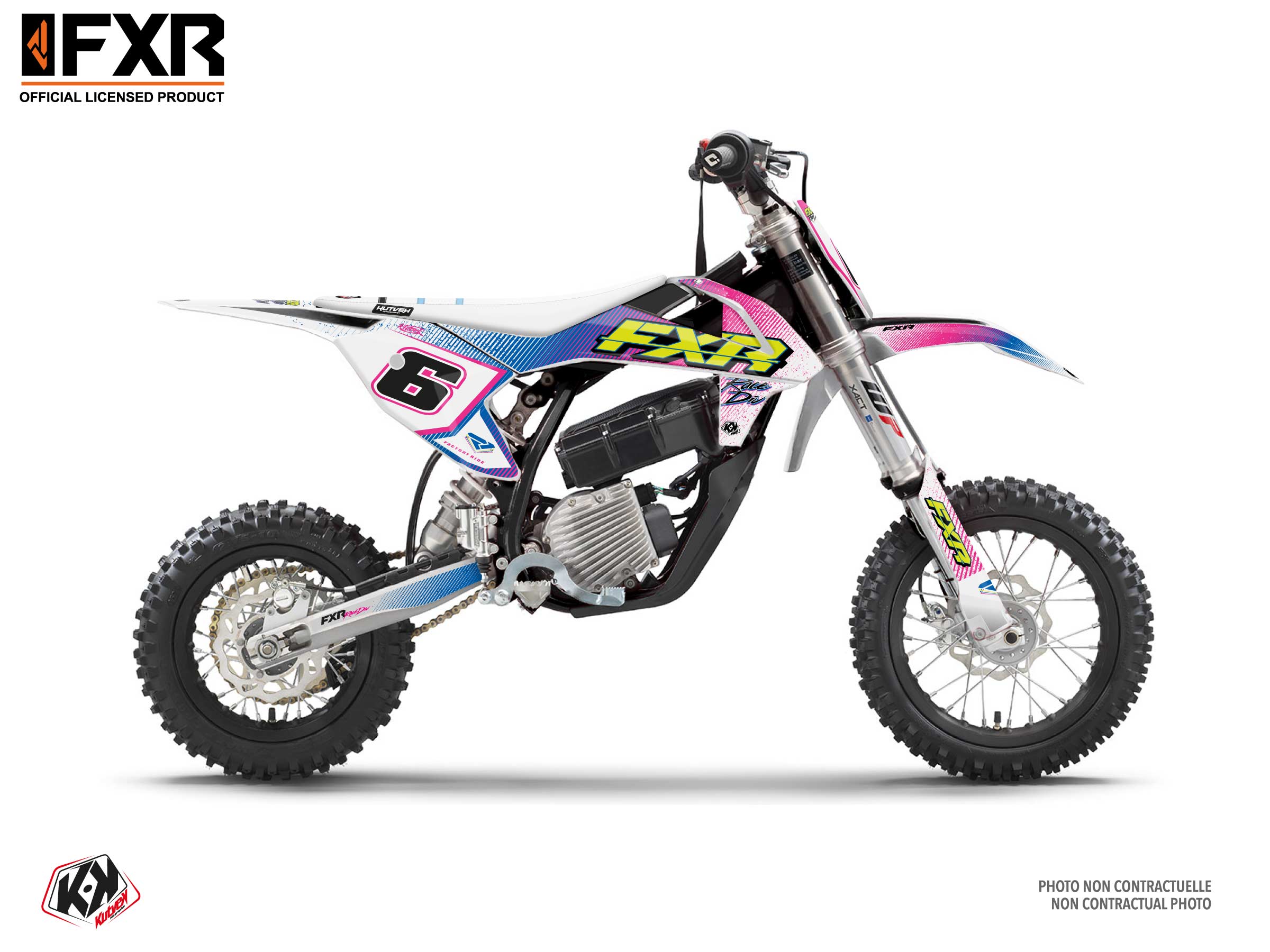 Gasgas Mc-e 5 Dirt Bike Fxr Retro Graphic Kit