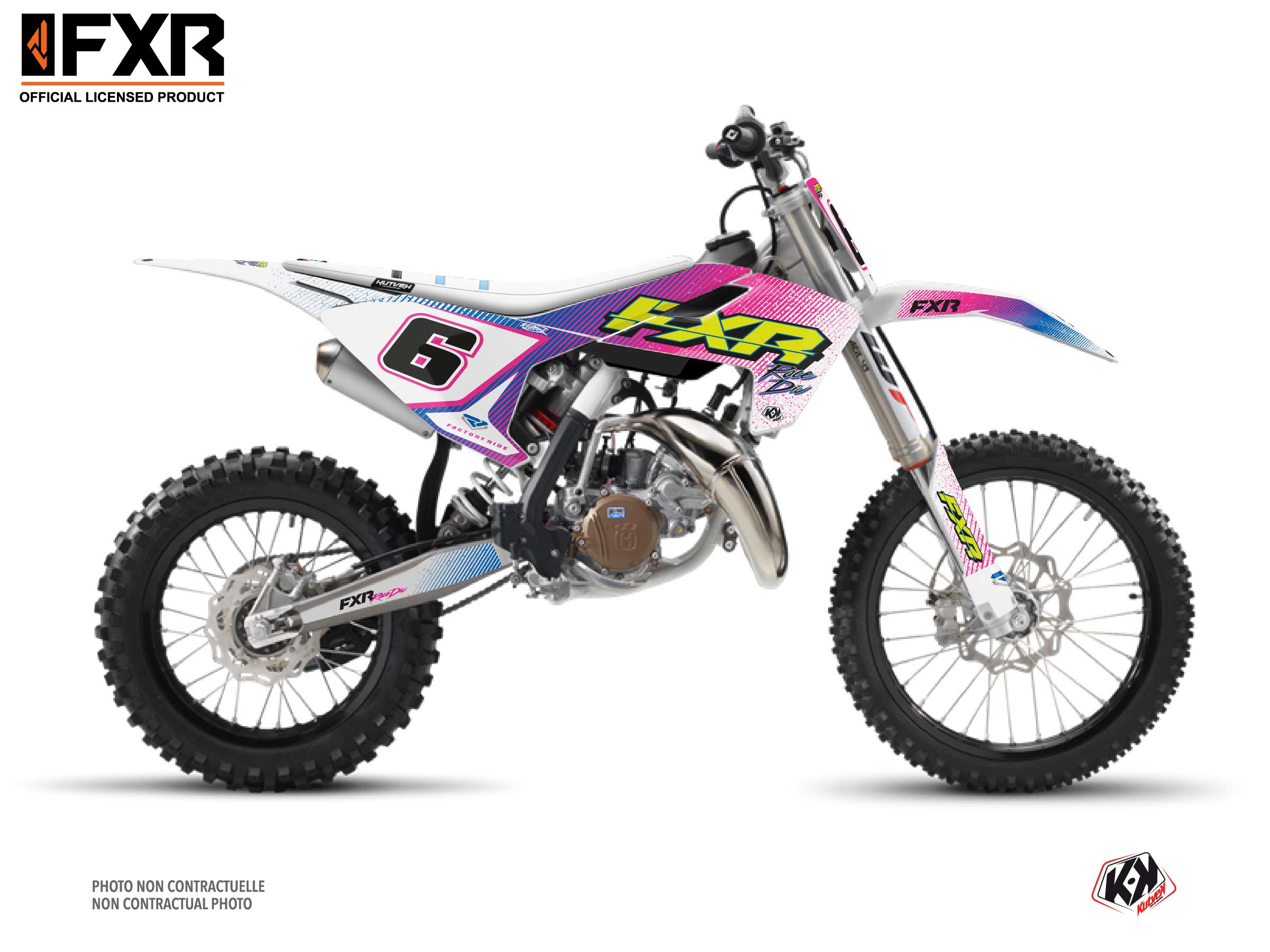 Husqvarna Tc 85 Dirt Bike Fxr Retro Graphic Kit