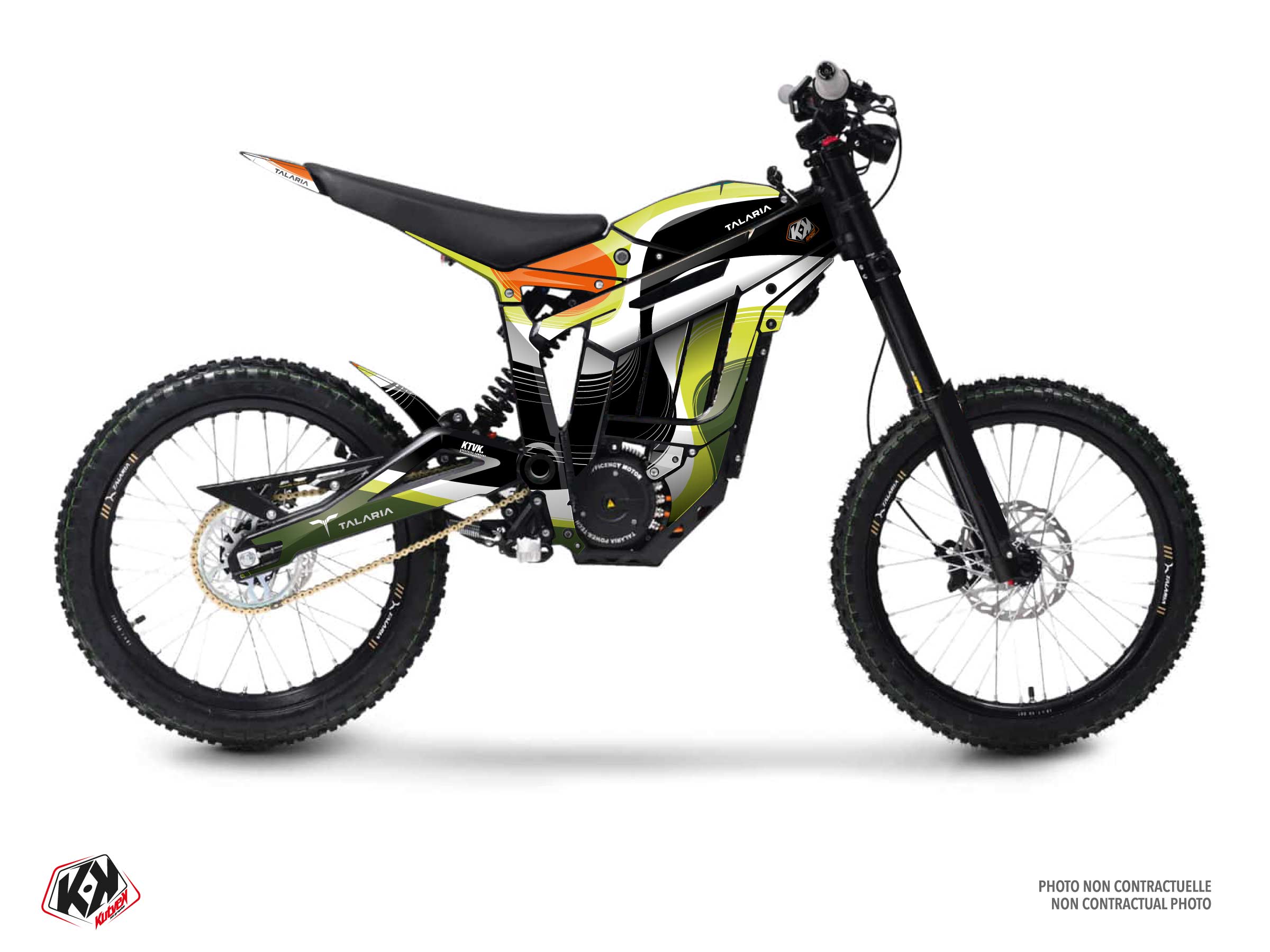 Kit Déco Motocross Ribbon Talaria Sting Vert