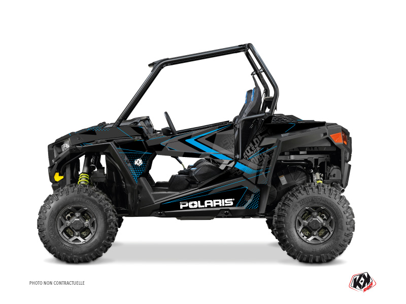 Kit Déco SSV Rock Polaris RZR 900 S Noir Bleu