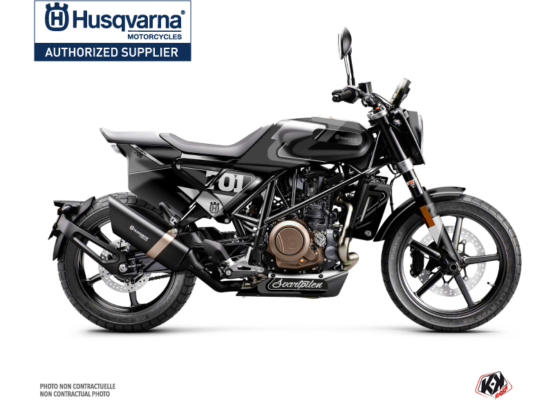 Husqvarna Svartpilen 701 Street Bike Rocket Graphic Kit Black