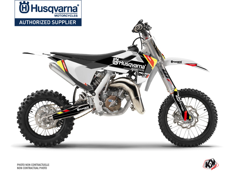 Kit Déco Moto Cross Rocky Husqvarna TC 65 Noir