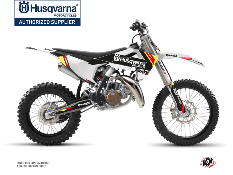 Kit Déco Moto Cross Rocky Husqvarna TC 85 Noir