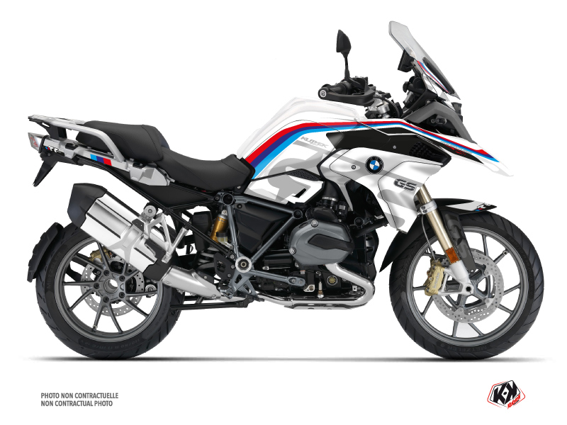 Kit Déco Moto RR BMW R 1200 GS Blanc