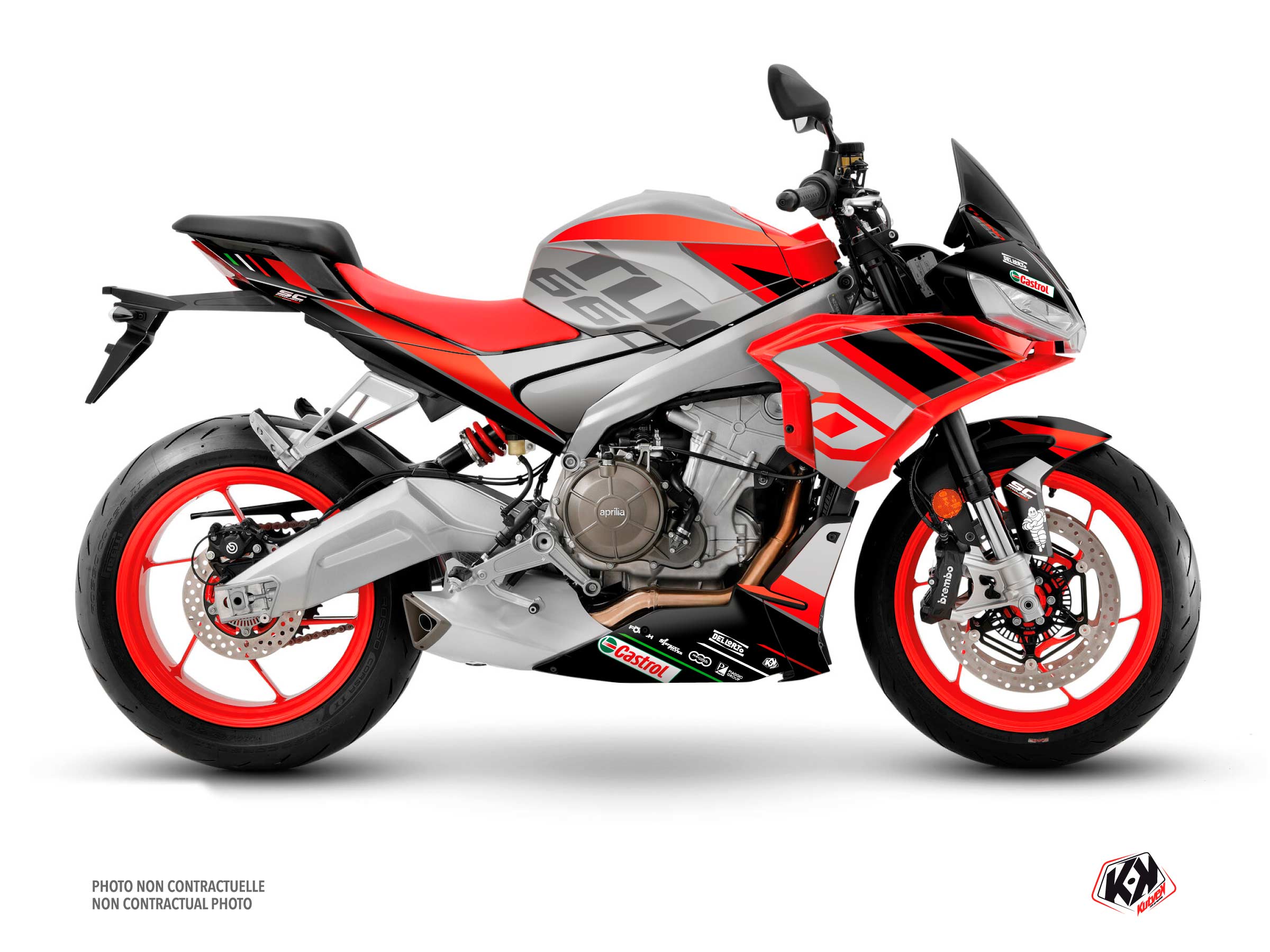 Graphic Kit Street Bike Aprilia TUONO 660 - Kutvek Kit Graphik