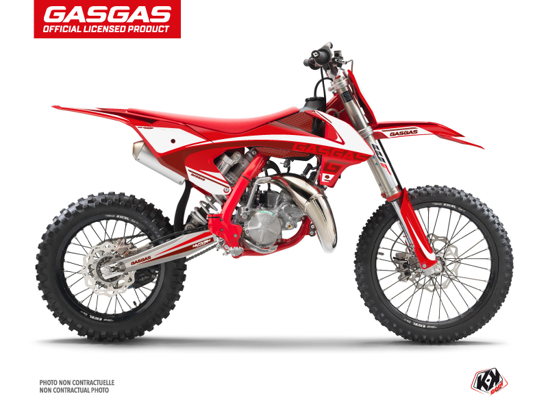 Kit Déco Moto Cross Rush GASGAS MC 85 Rouge