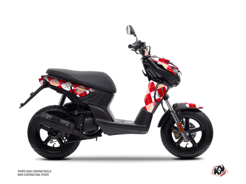 Kit Déco Scooter Scottish MBK Stunt Rouge