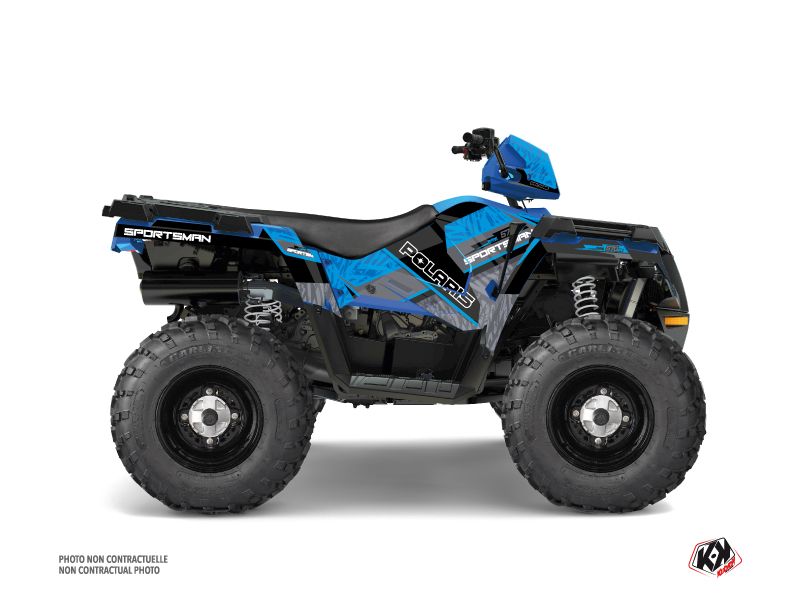 Polaris 570 Sportsman Touring ATV Serie Graphic Kit Blue