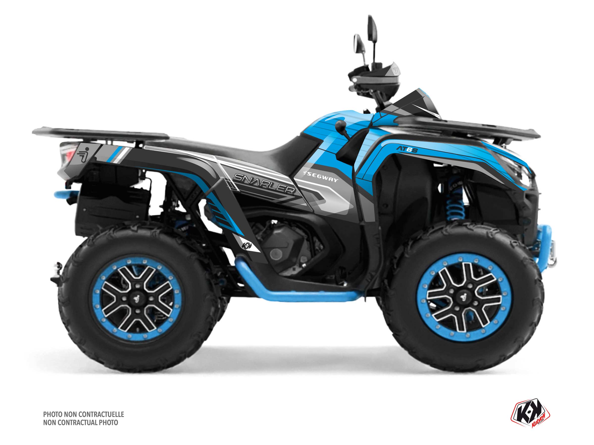 Segway Snarler AT6-S ATV Sharp Graphic Kit Blue