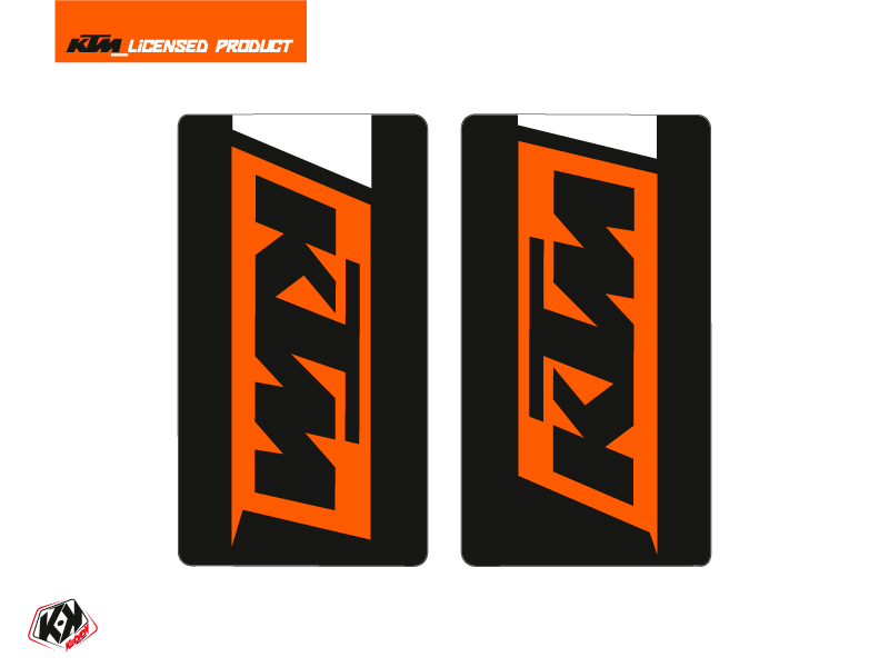 Graphic Kit Fork protection stickers Skyline Dirt Bike KTM SX-SXF EXC-EXCF Orange