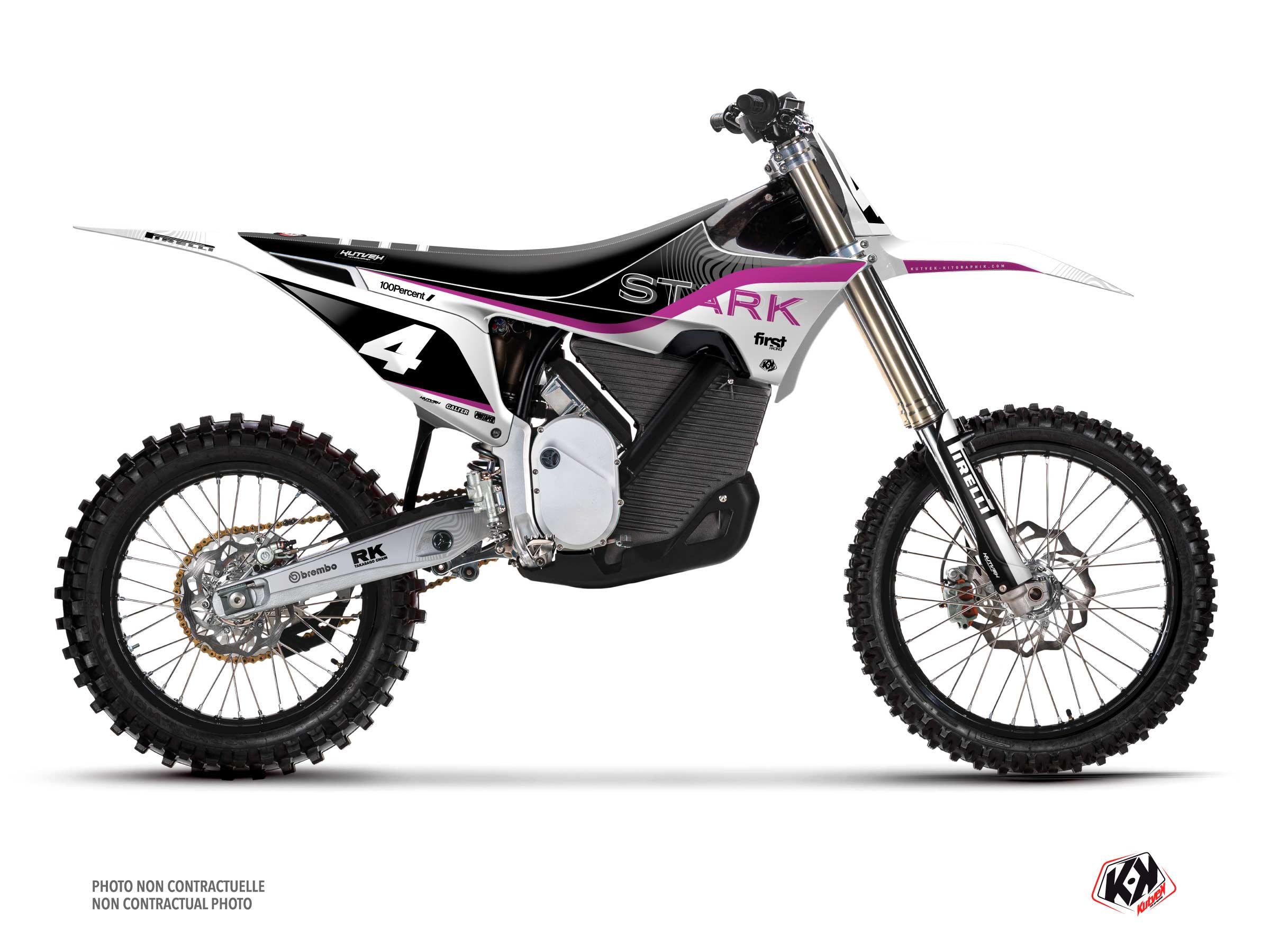 Kit Déco Motocross Slide Stark Future Varg Violet