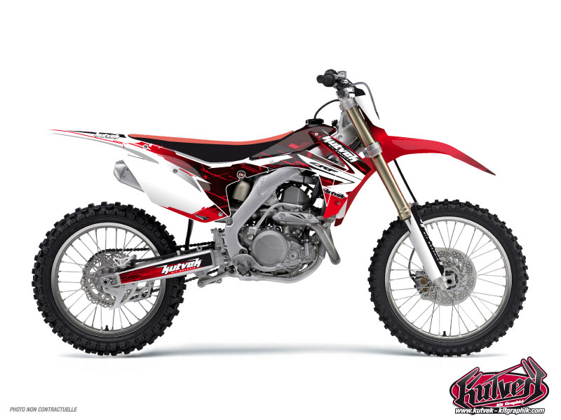 Honda 85 CR Dirt Bike Slider Graphic Kit