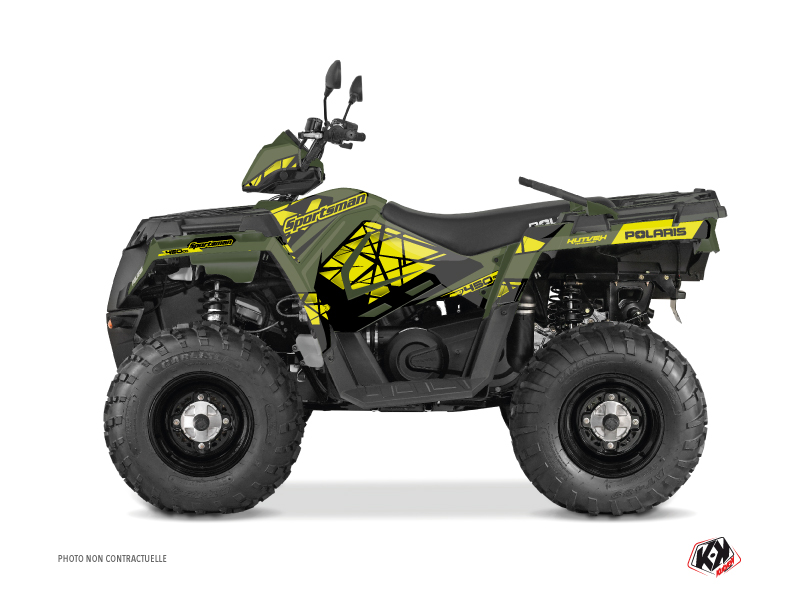 Kit Déco Quad Spin Polaris 450 Sportsman Jaune