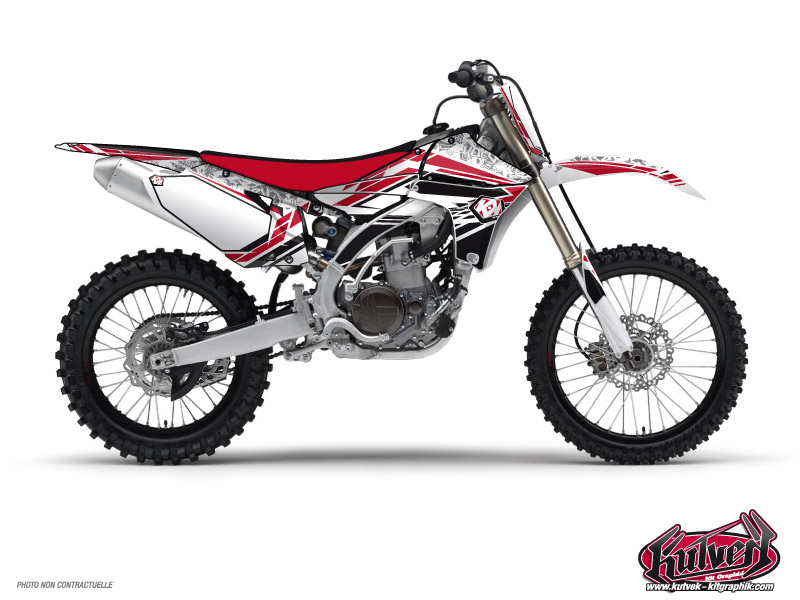 Kit Déco Moto Cross Spirit Yamaha 250 YZ Rouge