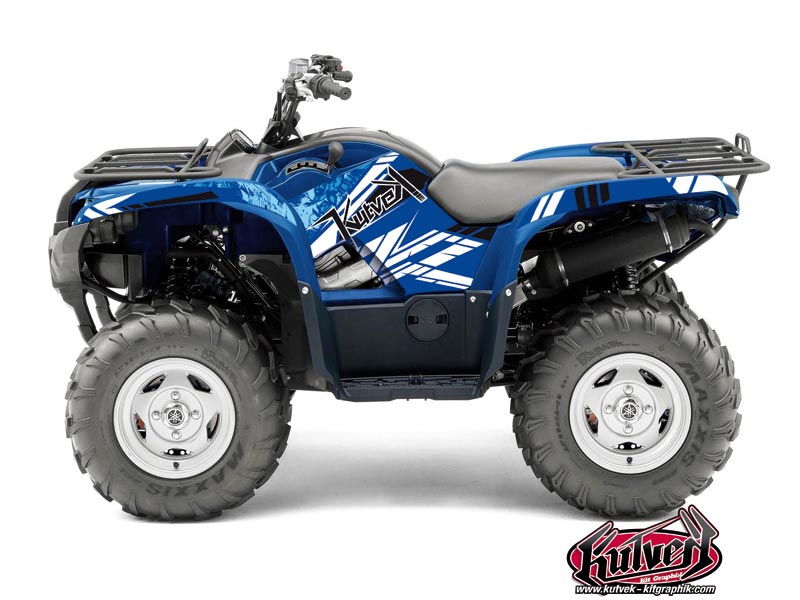 Yamaha 550-700 Grizzly ATV Spirit Graphic Kit Blue
