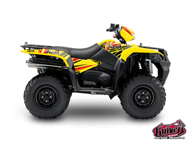 Suzuki King Quad 750 ATV Spirit Graphic Kit