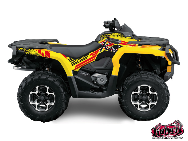 Can Am Outlander 1000 ATV Spirit Graphic Kit