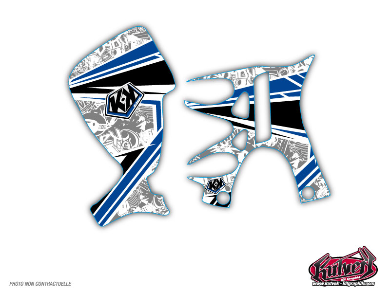 Stickers Bottes SIDI Dirt Bike Spirit Graphic Kit Blue
