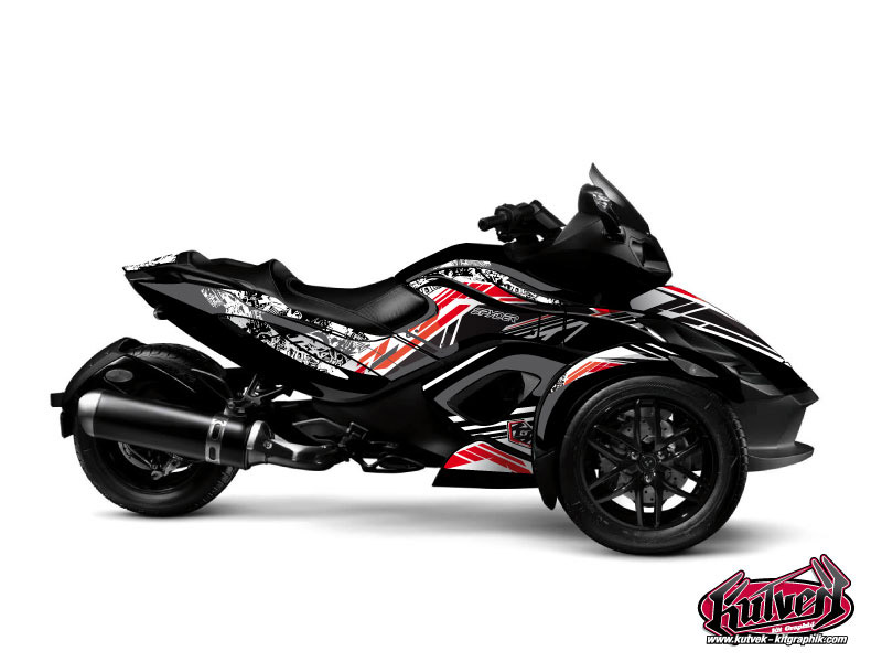 Kit Déco Hybride Spirit Can Am Spyder RS Gris