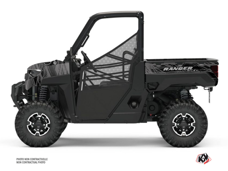 Kit Déco SSV Squad Polaris Ranger Diesel Noir Gris