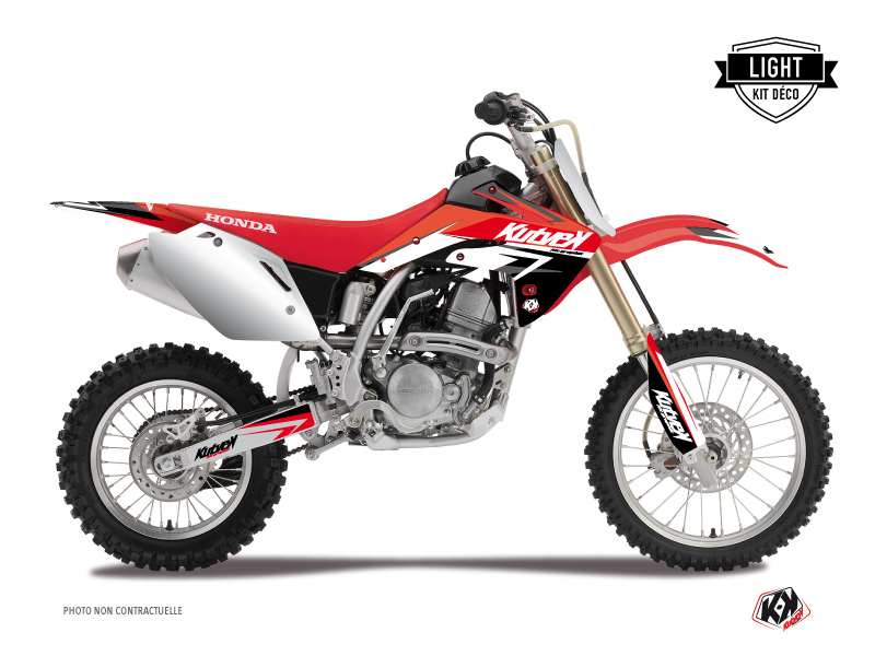 Honda 125 CR Dirt Bike Stage Graphic Kit Red LIGHT