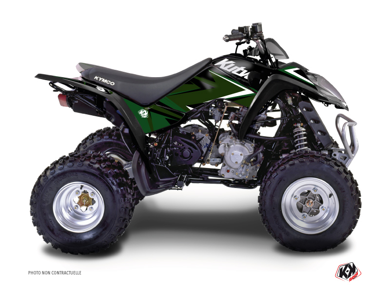 Kit Déco Quad Stage Kymco 250 MAXXER Noir Vert