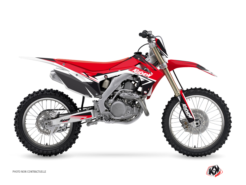 Kit graphique Moto Cross Stage Honda 250 CRF Rouge