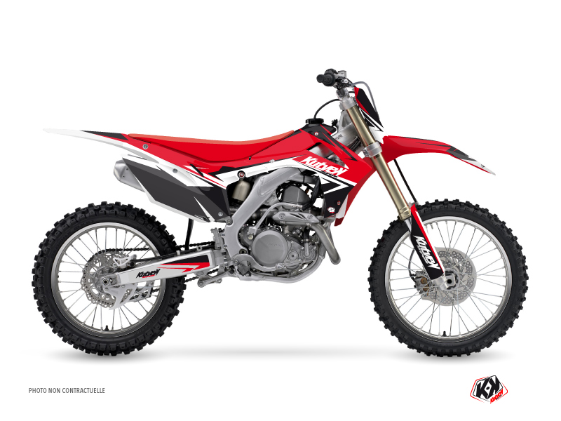 Kit Déco Moto Cross Stage Honda 250 CRF Rouge