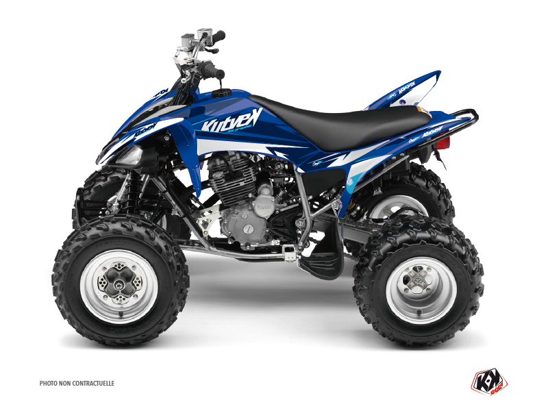 Yamaha 250 Raptor ATV Stage Graphic Kit Blue