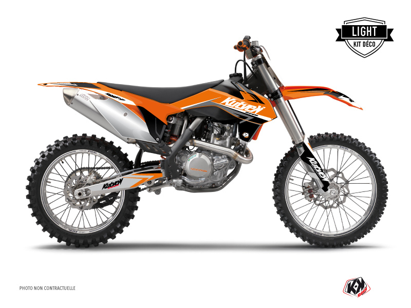 KTM 250 SX Dirt Bike Stage Graphic Kit Orange LIGHT